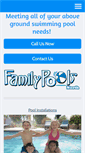 Mobile Screenshot of familypoolsnorth.com