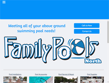 Tablet Screenshot of familypoolsnorth.com